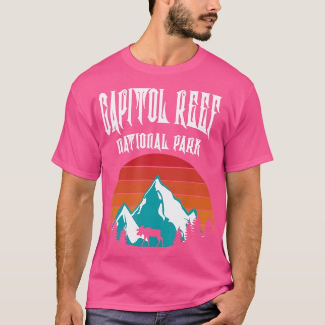 Camiseta Capitol Reef National Park Caminking (Frente)