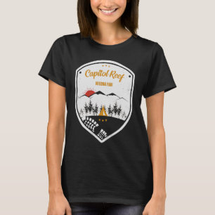 Camiseta Capitol Reef Parque Nacional Retro Souvenir
