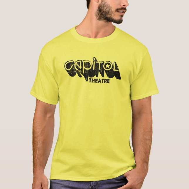 Camiseta Capitol Theatre Vintage Distressed 70s (Frente)