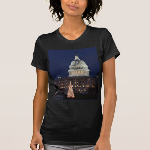 Camiseta Capitólio dos E.U. que comemora a foto do Natal