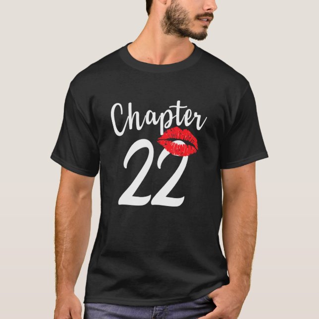 Camiseta Capítulo 22 Lábios Feliz Aniversário (Frente)