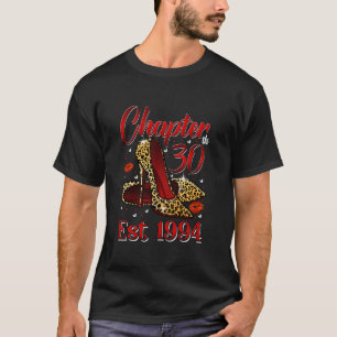 Camiseta Capítulo 30 Anos EST 1994 aniversário de 30 anos L