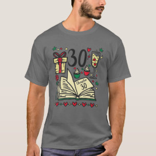 Camiseta Capítulo 30 Trinta e Trinta aniversário de 30 anos