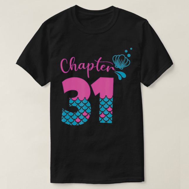 Camiseta Capítulo 31 Anos 31. Aniversário (Frente do Design)