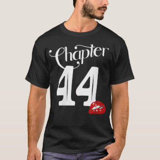 Camiseta Capítulo 44, Aniversário 44, Lábios Capítulo 44