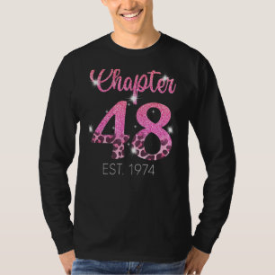 Camiseta Capítulo 48 Anos De 1974 48º Aniversário 1