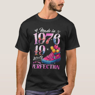 Camiseta Capítulo 49 EST 1976 49 Anos Antigos Presentes 49