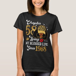 Camiseta Capítulo 58 Vivendo Minha Vida Abençoada Desde 196