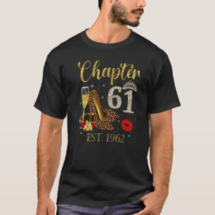 Camiseta Capítulo 61 Anos EST 1962 61ruas Vinho de Aniversá