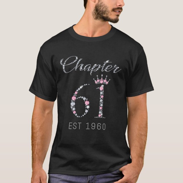 Camiseta Capítulo 61 EST 1960 61Ruas Aniversário Presente P (Frente)