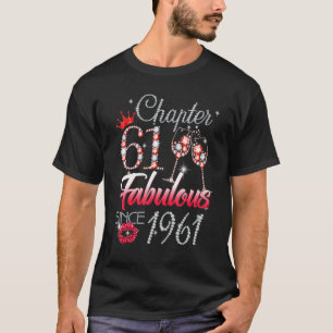 Camiseta Capítulo 61 Fabuloso Desde 1961 61rua Aniversário