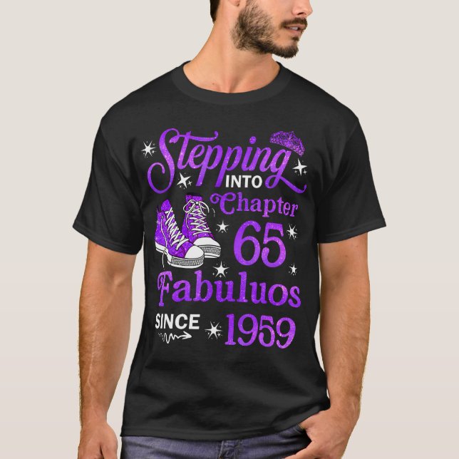 Camiseta Capítulo 62 Fabuloso Desde 1962 62º presente de an (Frente)