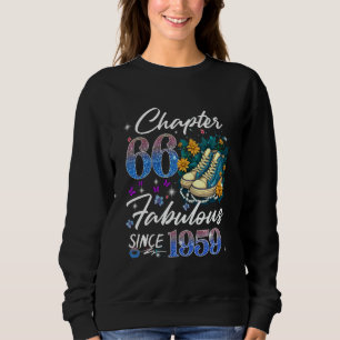 Camiseta Capítulo 66 Fabuloso EST 1959 66.º Aniversário Flo
