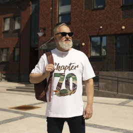 Camiseta Capítulo 70 Aniversário do Camo do Exército 70