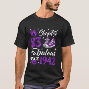 Camiseta Capítulo 83 Fabuloso Desde 1942 83º Aniversário Mu