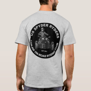 Camiseta Capítulo da costa de velocidade - preto redondo