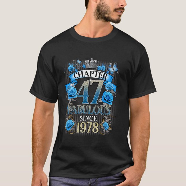 Camiseta Capítulo das Mulheres 47 Fabuloso Desde 1978 47º A (Frente)