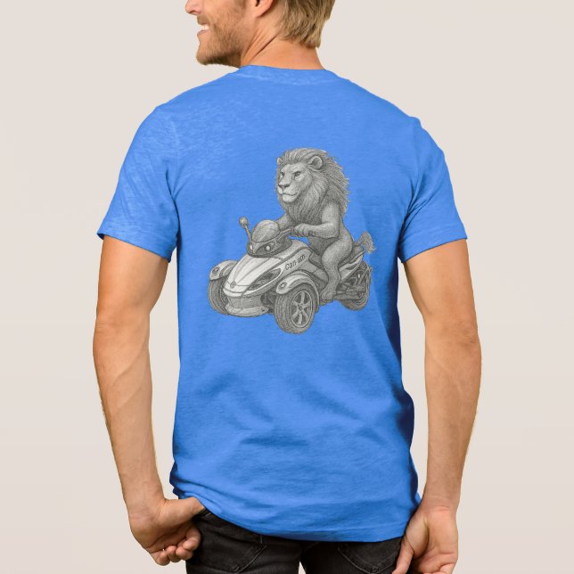 Camiseta Capítulo de Michigan - Spider Lion (Verso)
