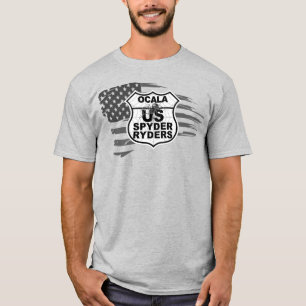 Camiseta Capítulo de Ocala - Bandeira torcida bw