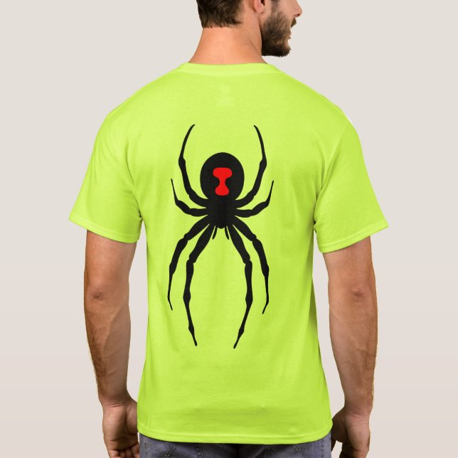 Camiseta Capítulo do Norte do Texas - Viúva Negra (Verso)