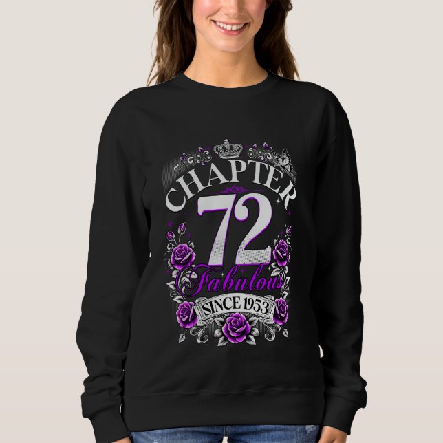 Camiseta Capítulo Feminino 72 Fabuloso Desde 1953 72º Anive (Frente)