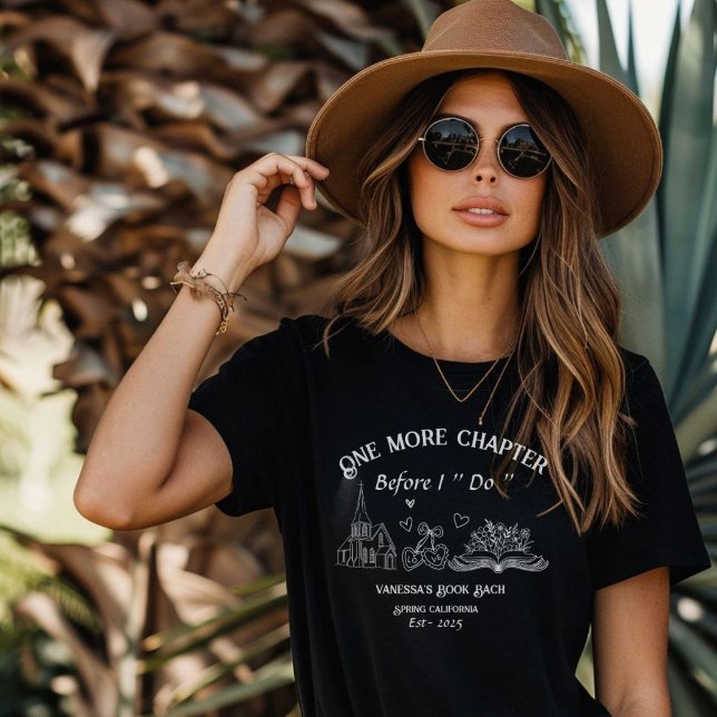 Camiseta Capítulo Final Antes Da Bachelorette Do Livro De C (Criador carregado)
