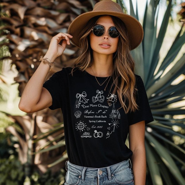 Camiseta Capítulo Final Antes Da Bachelorette Do Livro De C (Criador carregado)