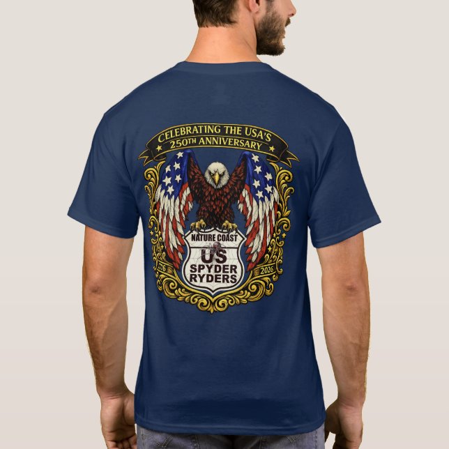 Camiseta Capítulo Nature Coast - Águia USA250 2s (Verso)