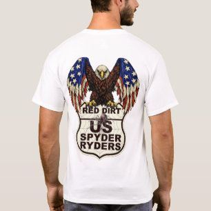 Camiseta Capítulo Red Dirt - Logotipo da Águia 2s