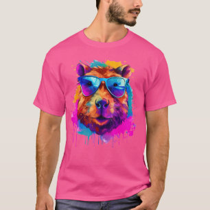 Camiseta Capivara Capibara Capy Capivara Roedor Para Um Cap