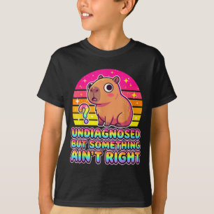 Camiseta Capivara com Algo Errado, mas sem Diagnóstico