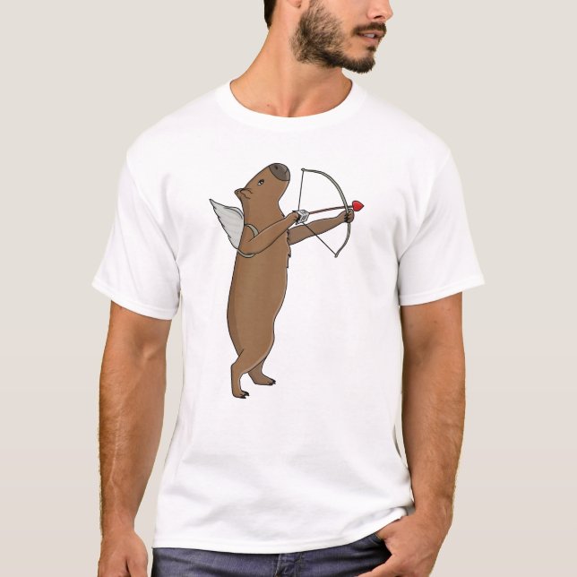 Camiseta Capivara Cupido (Frente)