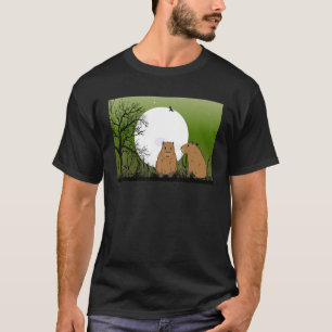 Camiseta Capivara Empalhada Capy Bara Capibara Lua Empalhad
