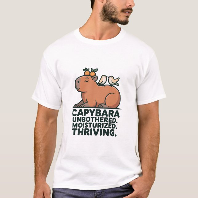 Camiseta Capivara Engraçada (Frente)