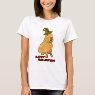 Camiseta Capivara Engraçada - Roedor de Halloween