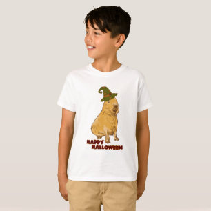 Camiseta Capivara Engraçada - Roedor de Halloween