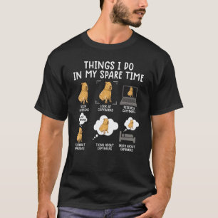 Camiseta capivara engraçado capivara roedor coisas que faço