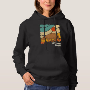 Camiseta Capivara Estilo Retro Vintage Animal Não se Preocu