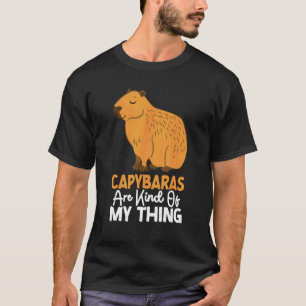 Camiseta Capivara Fofa Animal Aquático Roedor Capy Pet 4