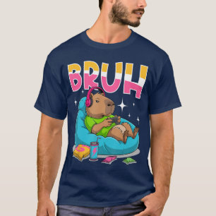 Camiseta Capivara Gamer garota jogadora