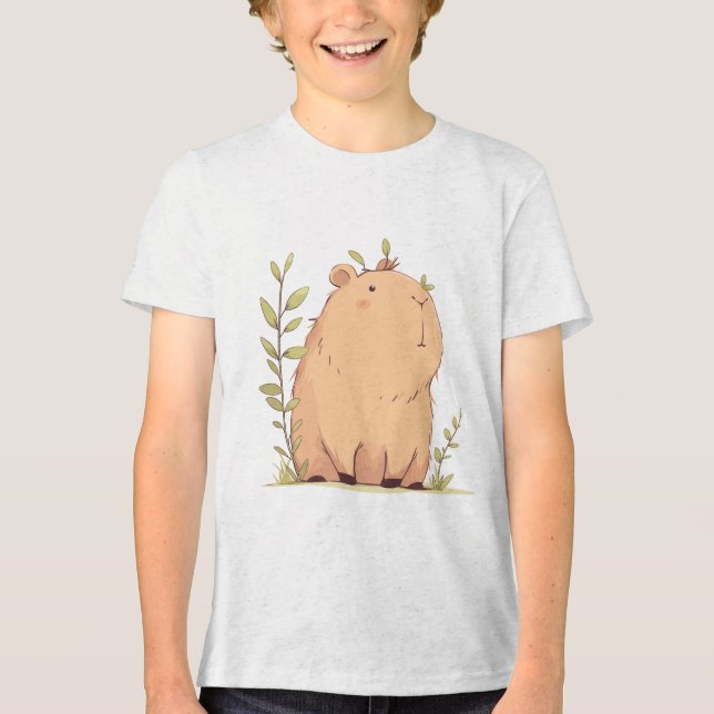 Camiseta Capivara Gentil Calma (Frente)