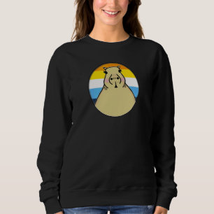 Camiseta Capivara LGBTQIA+ Em Círculo de Orgulho Arôace Arc