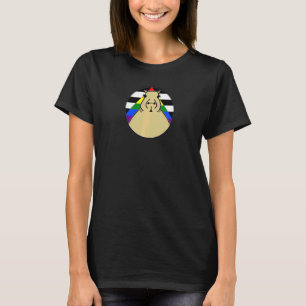 Camiseta Capivara LGBTQIA+ em Orgulho Arco-íris de Aliado H