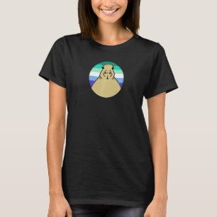Camiseta Capivara LGBTQIA+ no Círculo do Orgulho dos Homens