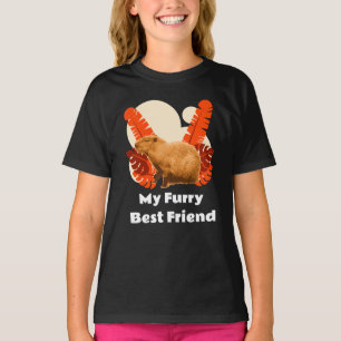 Camiseta Capivara Meu Melhor Amigo Peludo