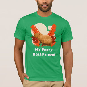 Camiseta Capivara Meu Melhor Amigo Peludo