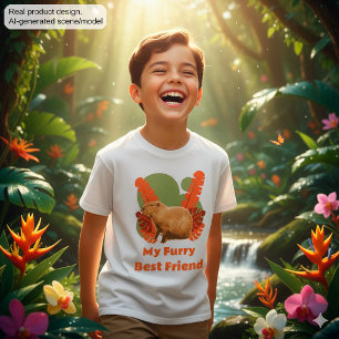 Camiseta Capivara Meu Melhor Amigo Peludo