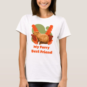 Camiseta Capivara Meu Melhor Amigo Peludo