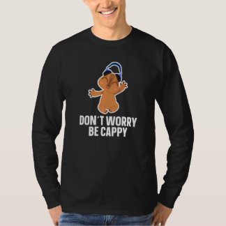 Camiseta Capivara Não se Preocupe Seja Cappy Fofa Capivara