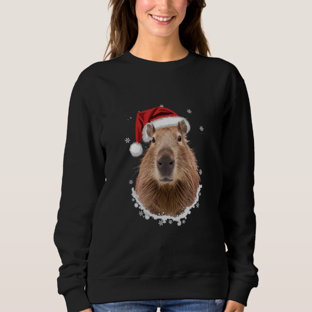 Camiseta Capivara Natal Engraçado  (Frente)